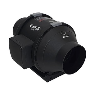 Gro-Fan 100mm 2 Speed Inline Fan